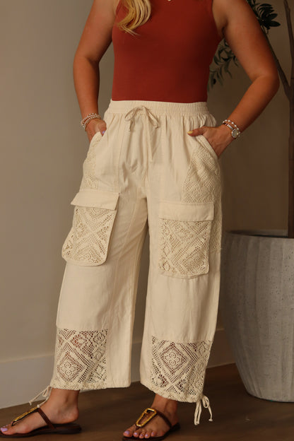 Sweet Bliss Crochet Joggers