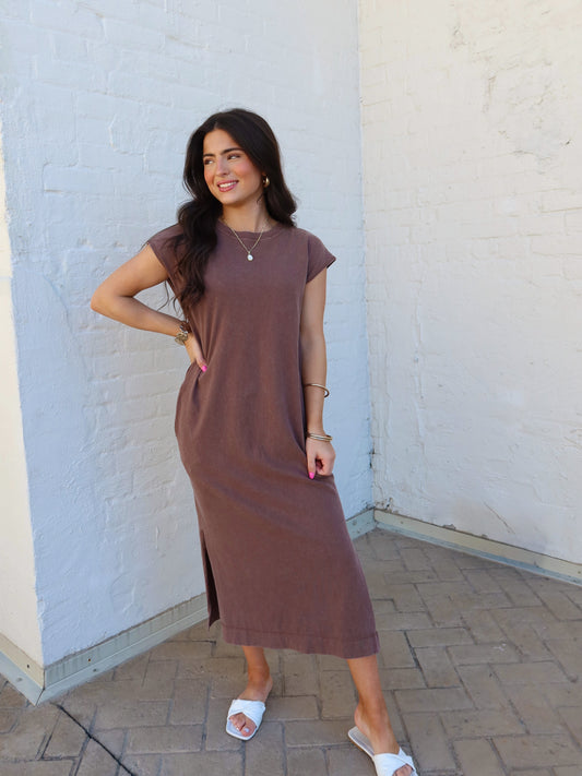 OTG Dress - Chocolate