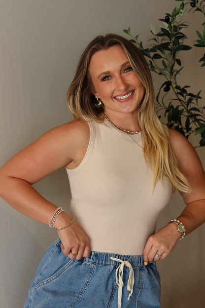 Luxe Bodysuit - Cream