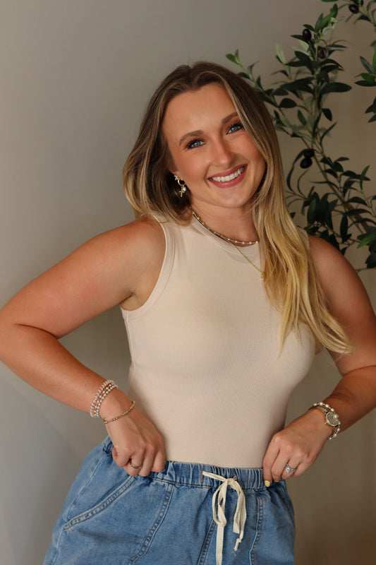 Luxe Bodysuit - Cream