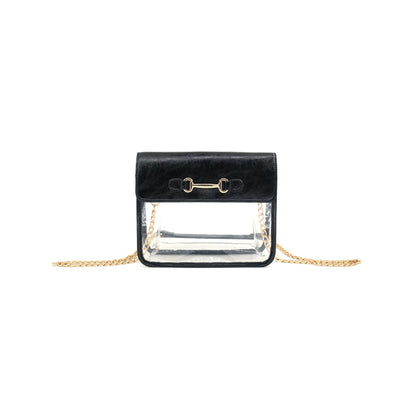 BC Clear Stadium Bag - Black