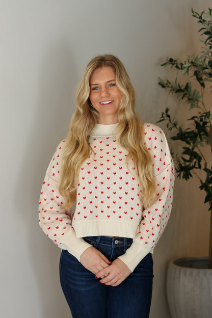 Holiday Hearts Sweater