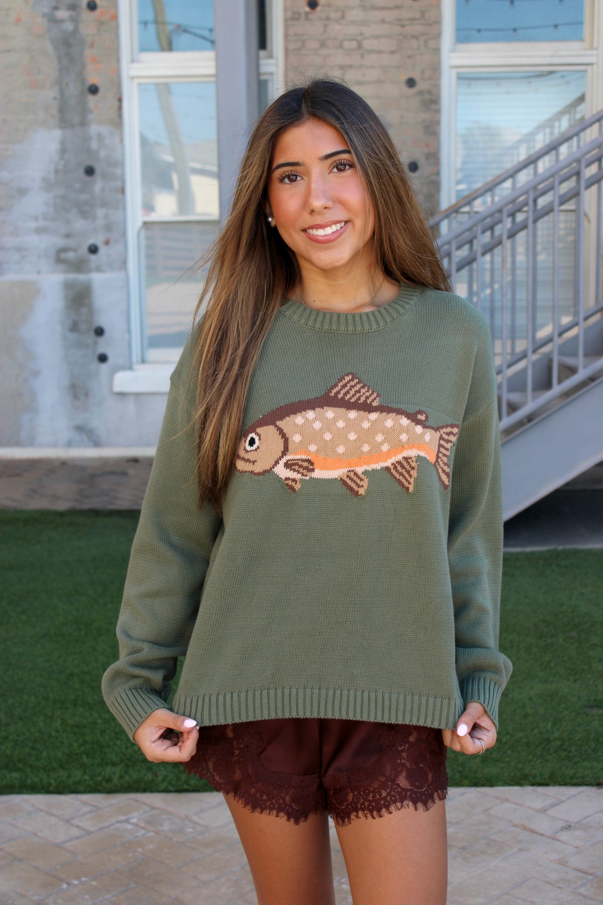Gone Fishing Sweater