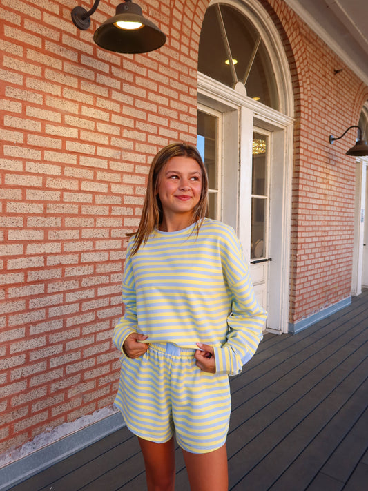 Lola Striped Short Set