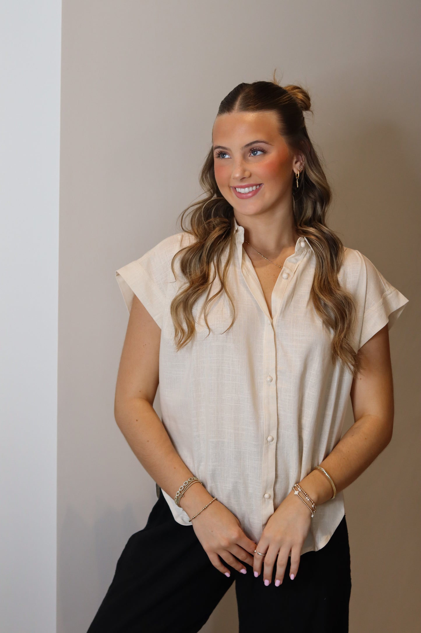 Back at It Blouse