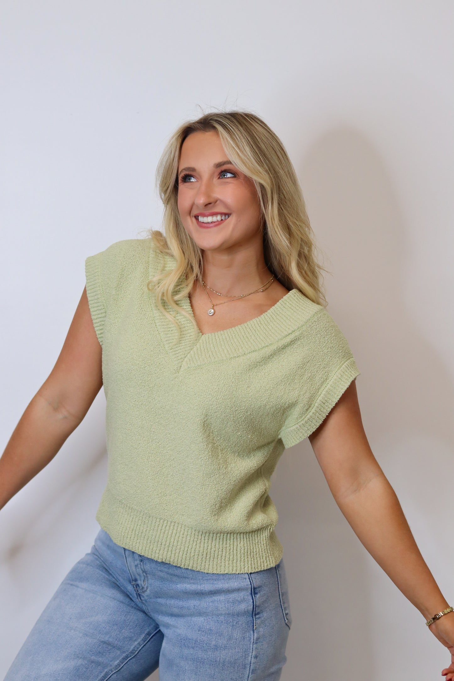 Beary Cozy Sleeveless Sweater