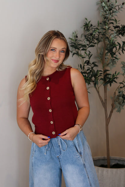 Autumn Prep Knit Vest
