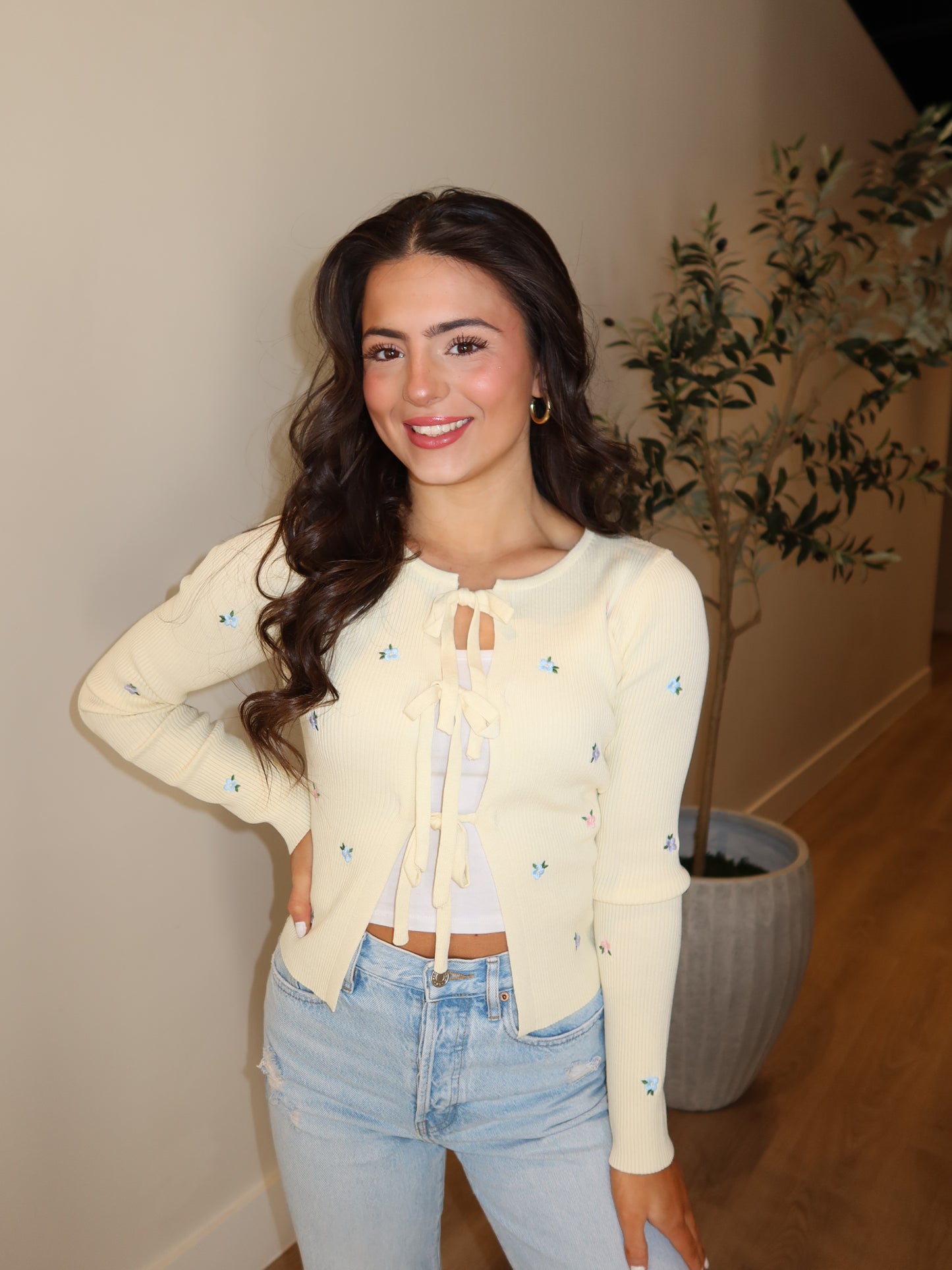 Primrose Floral Cardi