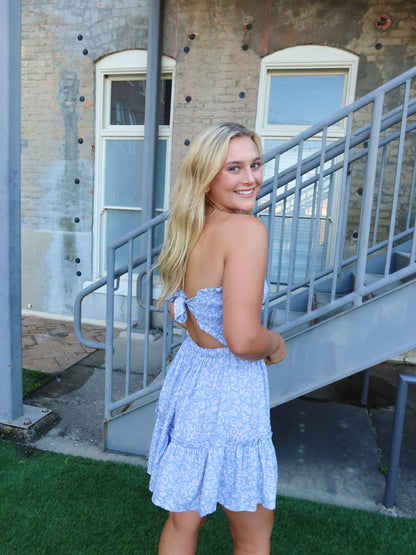 Roxy Ruffle Mini Dress