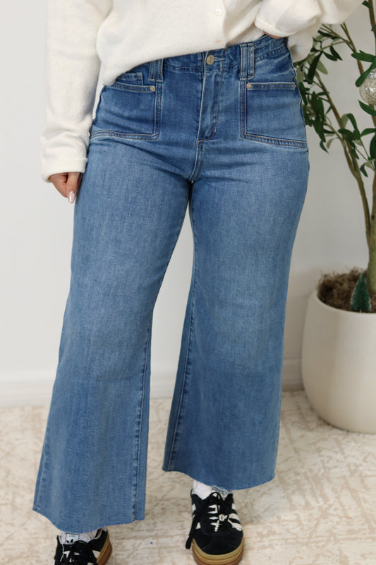 Callahan Cropped Straight Leg Jeans