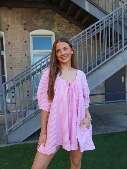 Blossom Striped Romper