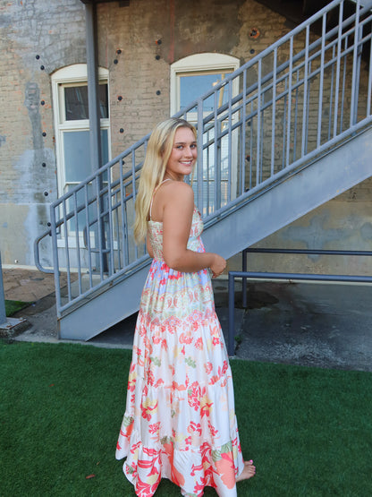 Vera Satin Maxi Dress