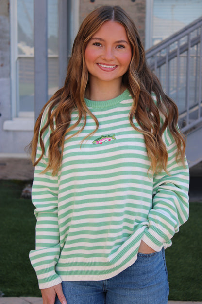Marine Layer Fish Sweater