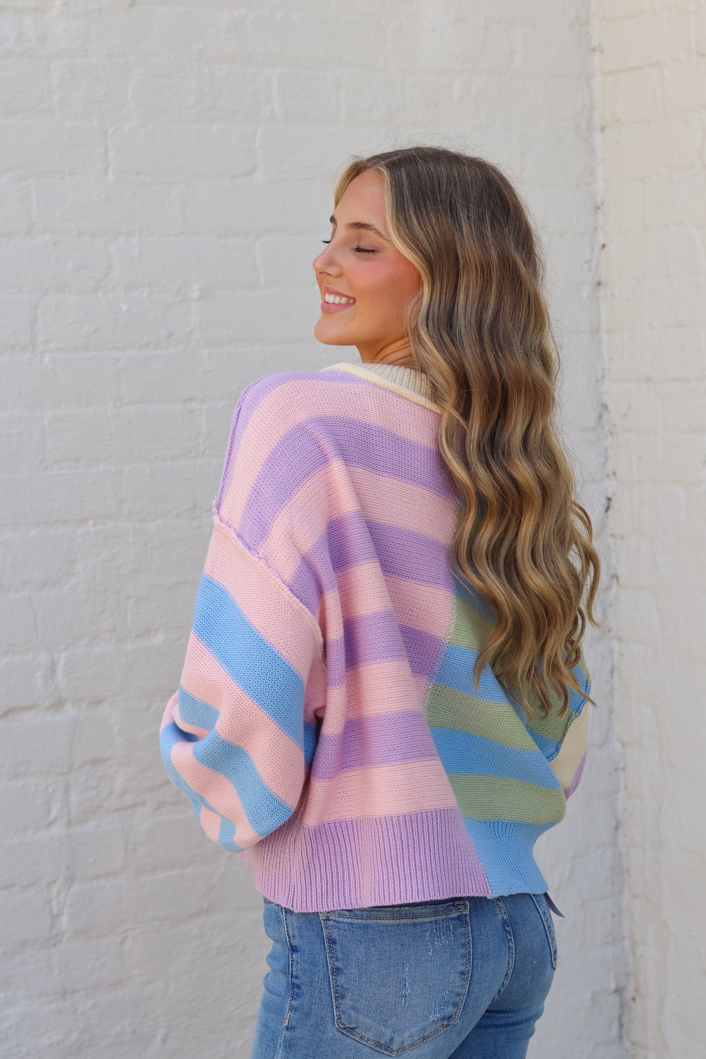 Luna Striped Sweater