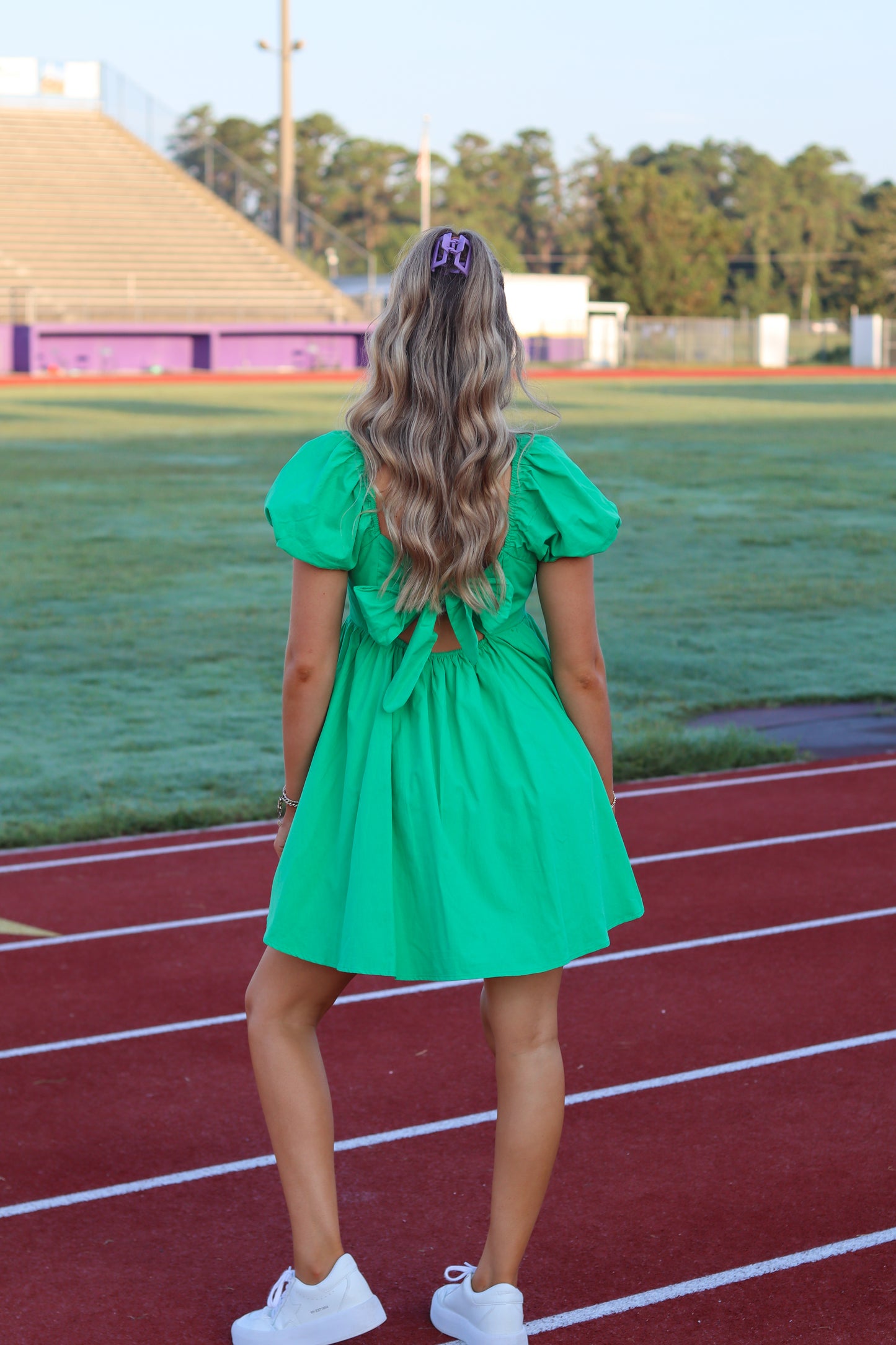 Sidelines Babydoll Dress