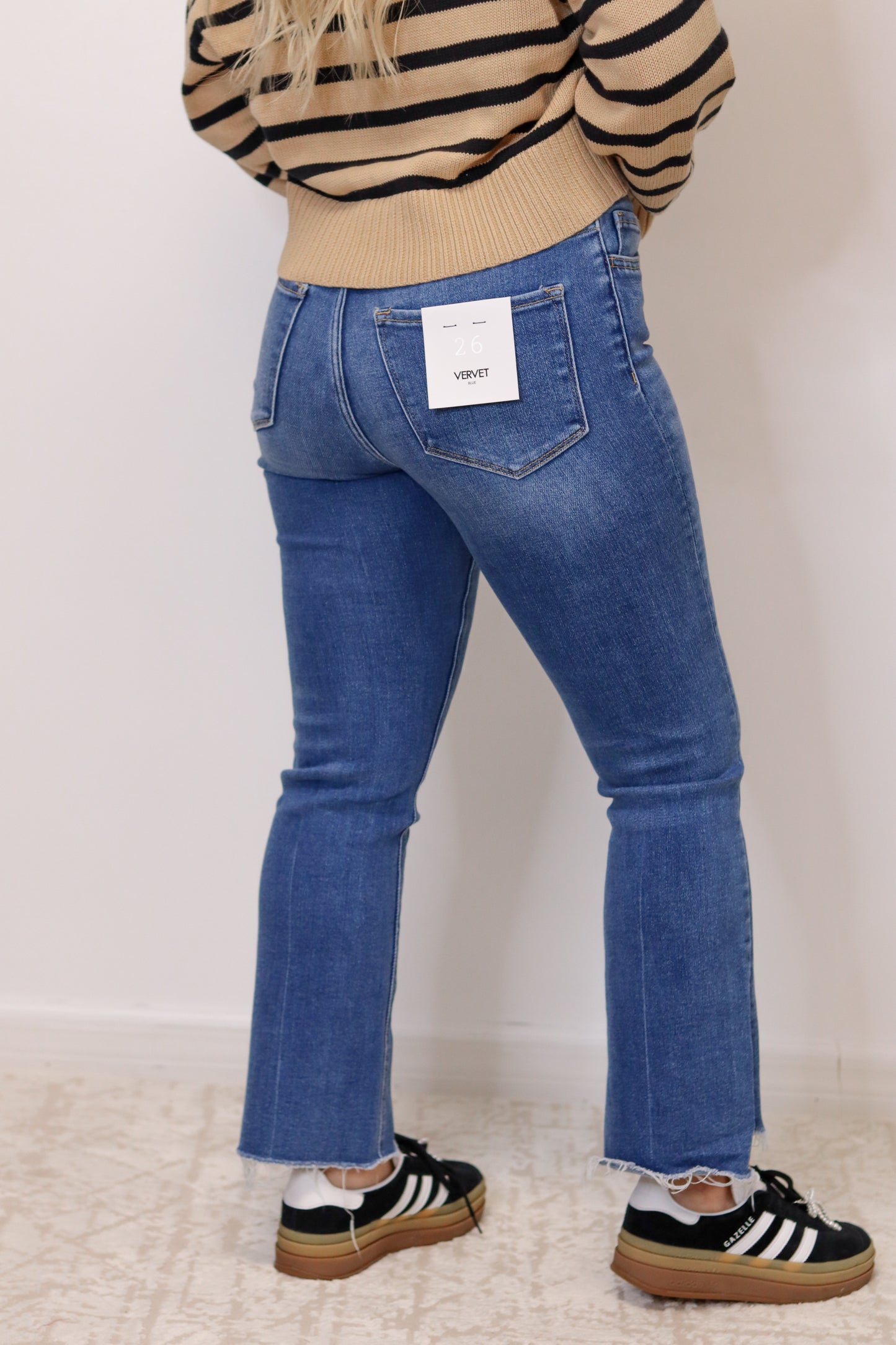 Hailey High Rise Kick Flare Jeans