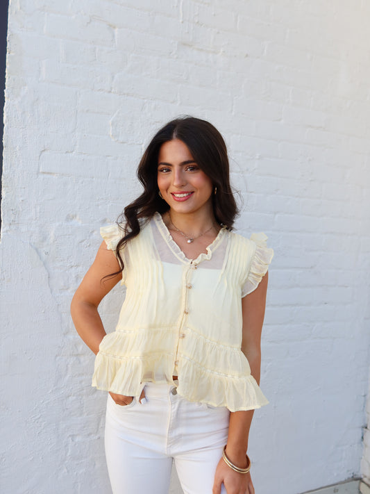Piper Ruffle Blouse