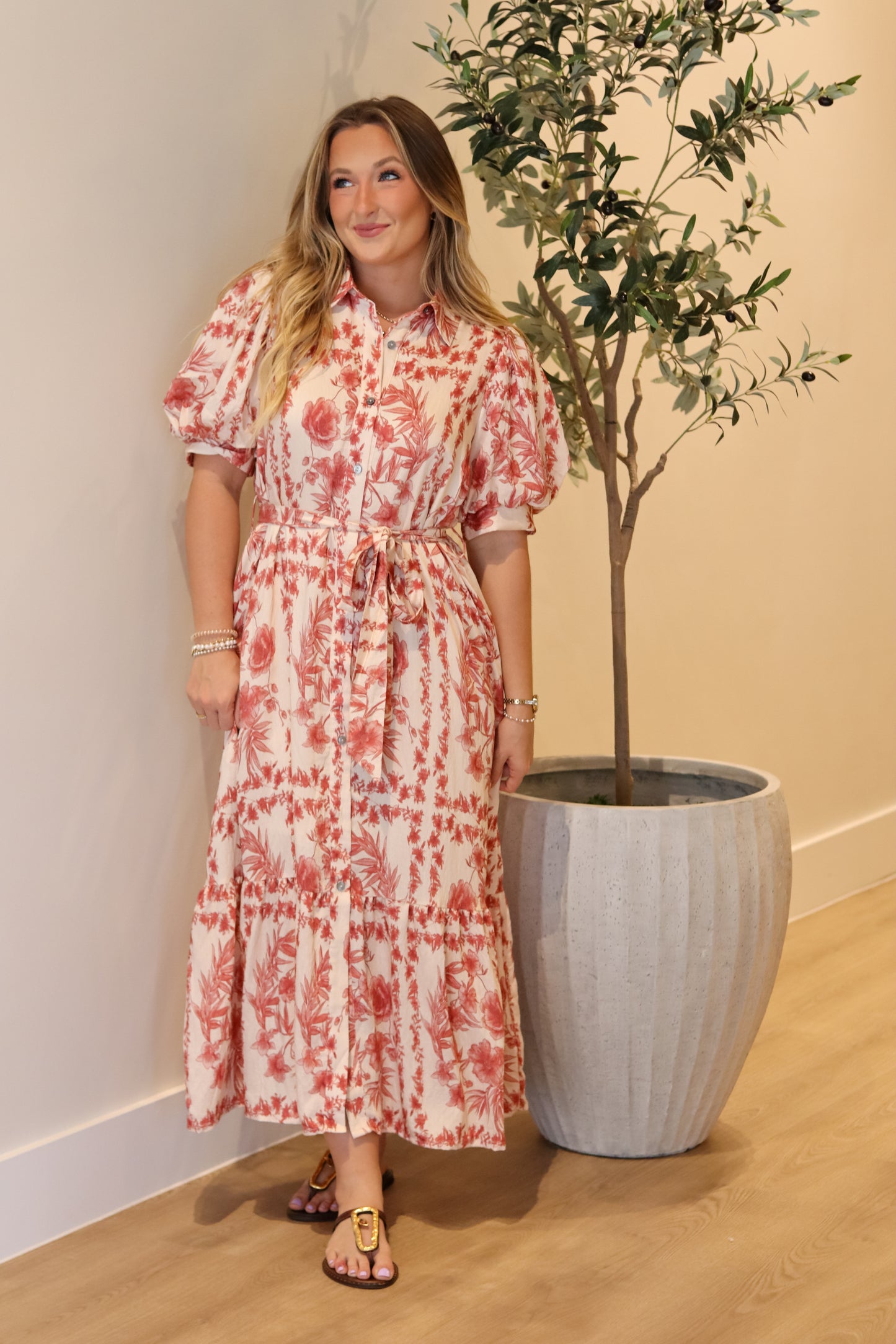 Christen Floral Dress