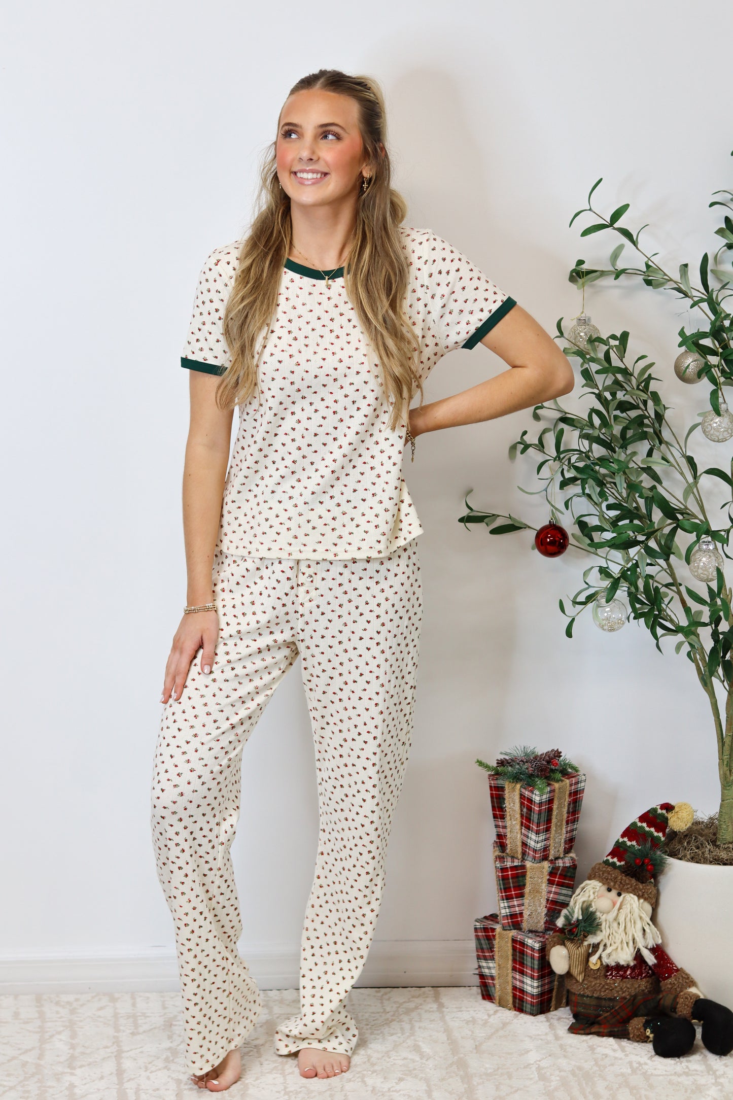 Under the Mistletoe PJ Set