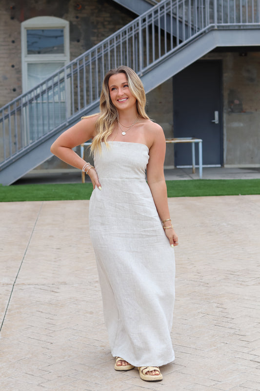 Cabo Linen Dress