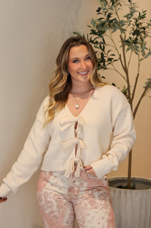 Tied Together Knit Top (Reversible)