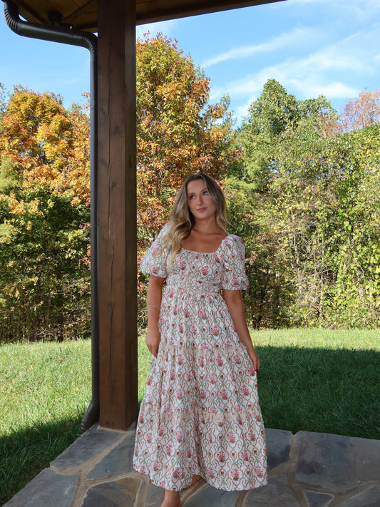 Hadley Poplin Maxi Dress