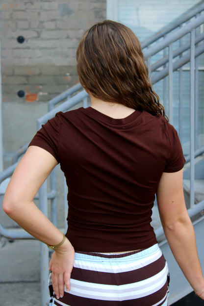 Avery Round Neck Tee