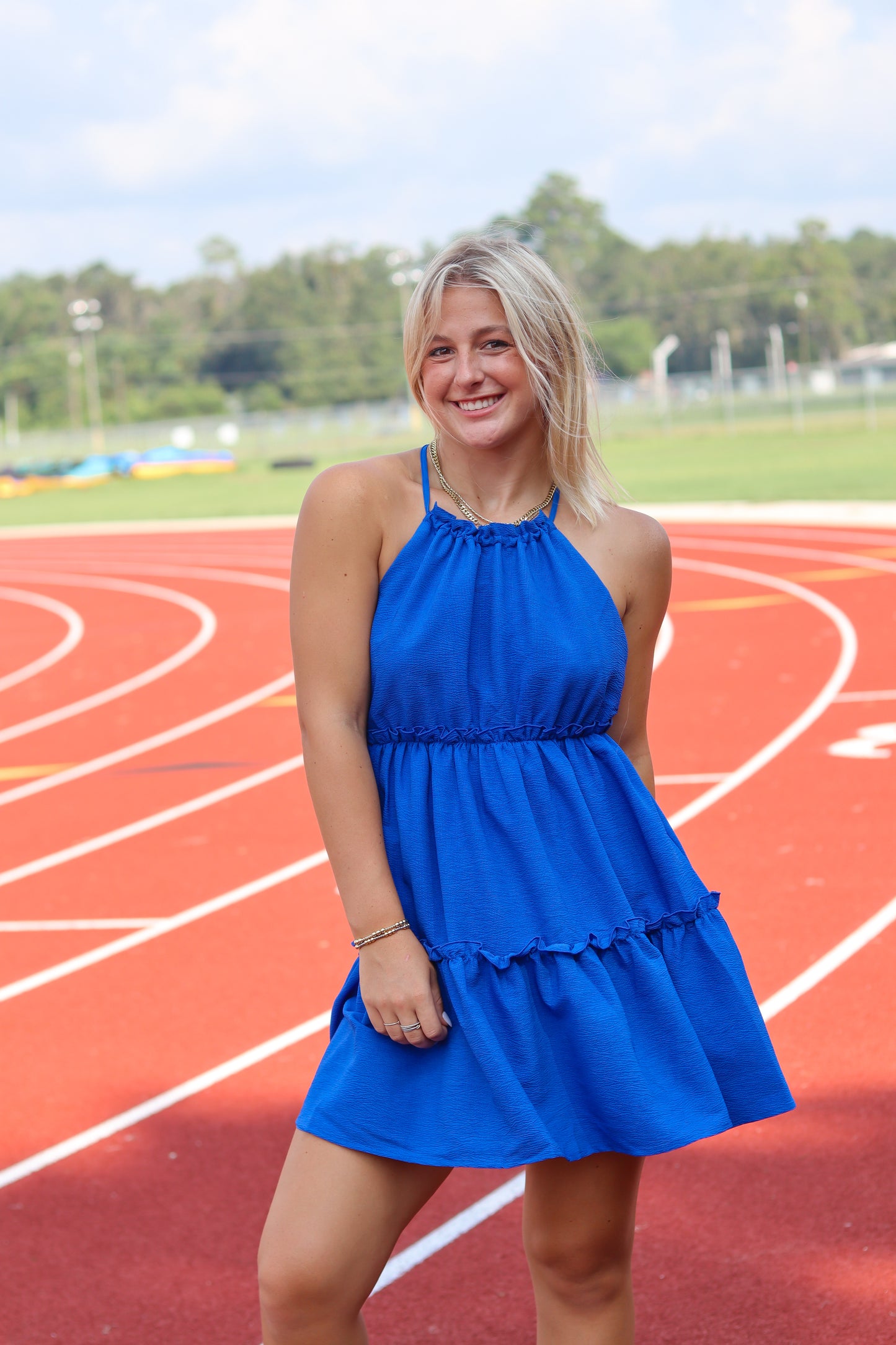 Florida Blue Mini Dress