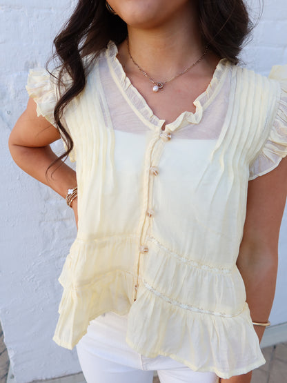 Piper Ruffle Blouse