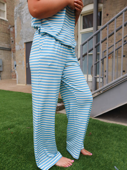 Baby Blues Striped Set