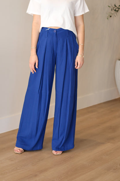 Quinn Pleated Trousers