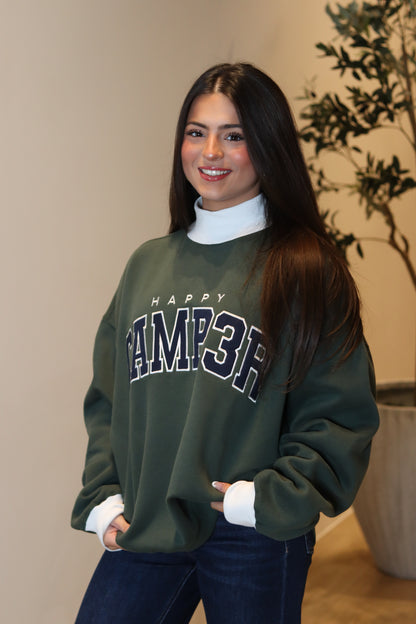 Happy Camper Mock Neck