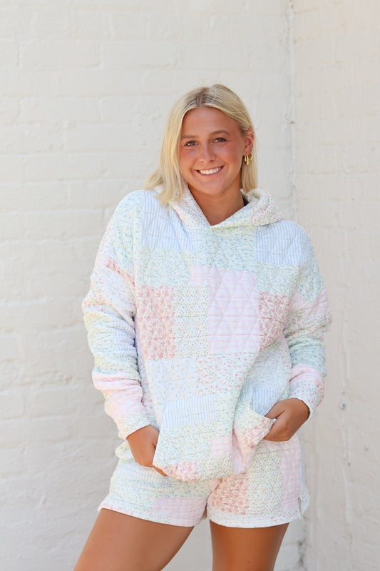 Sunkissed Quilted Hoodie
