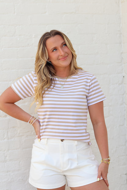 Charli Striped Tee
