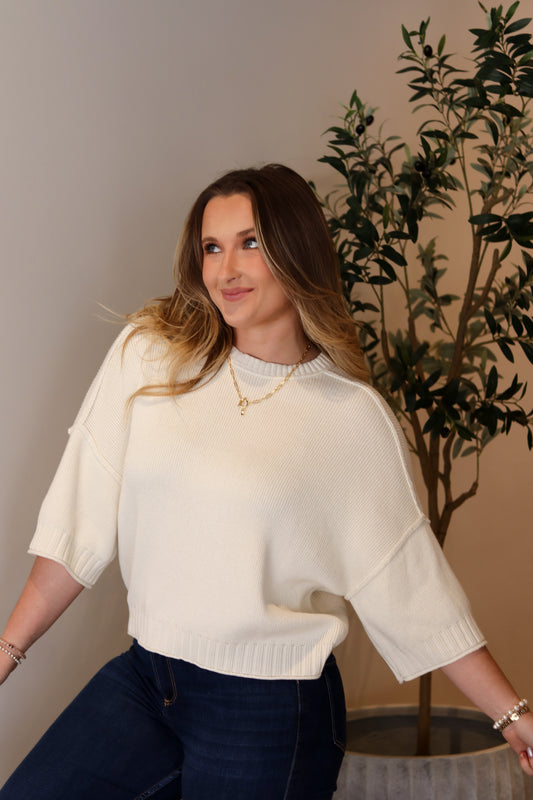 Andy Drop Shoulder Sweater