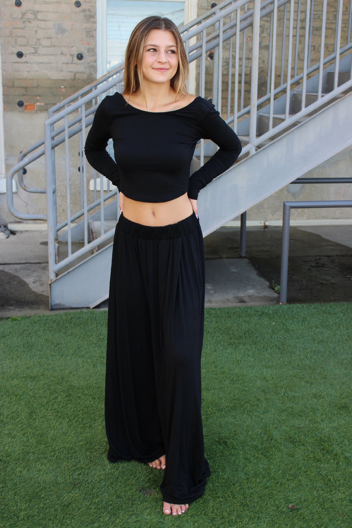 Clover Knit Pant Set