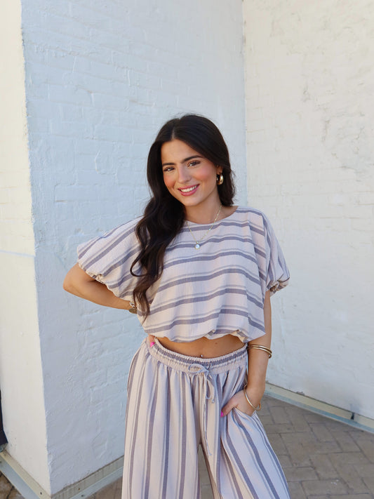 Haven Bubble Hem Top