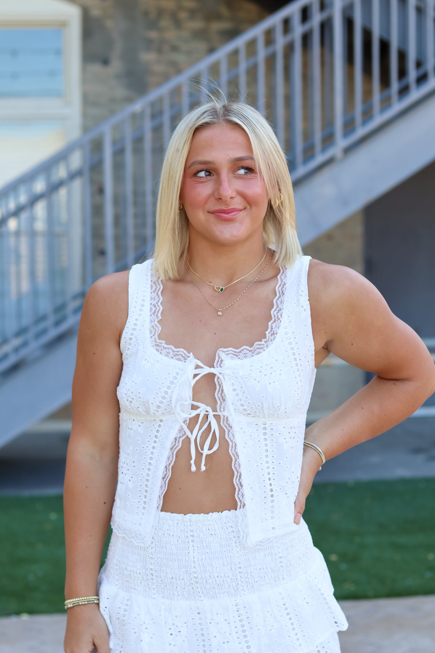 Kinleigh Tie Top