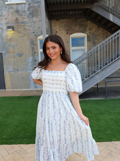 Robyn Smocked Maxi Dress