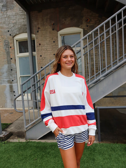 Olympia Oversized Sweatshirt