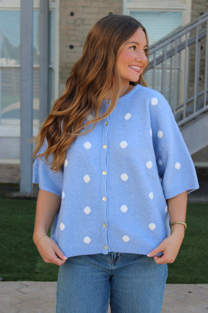 Margaret Polka Dot Cardi