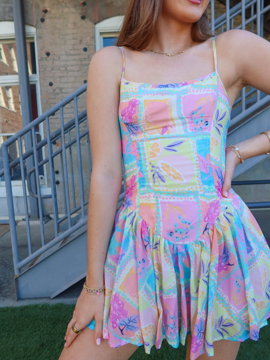 Summer Market Mini Dress