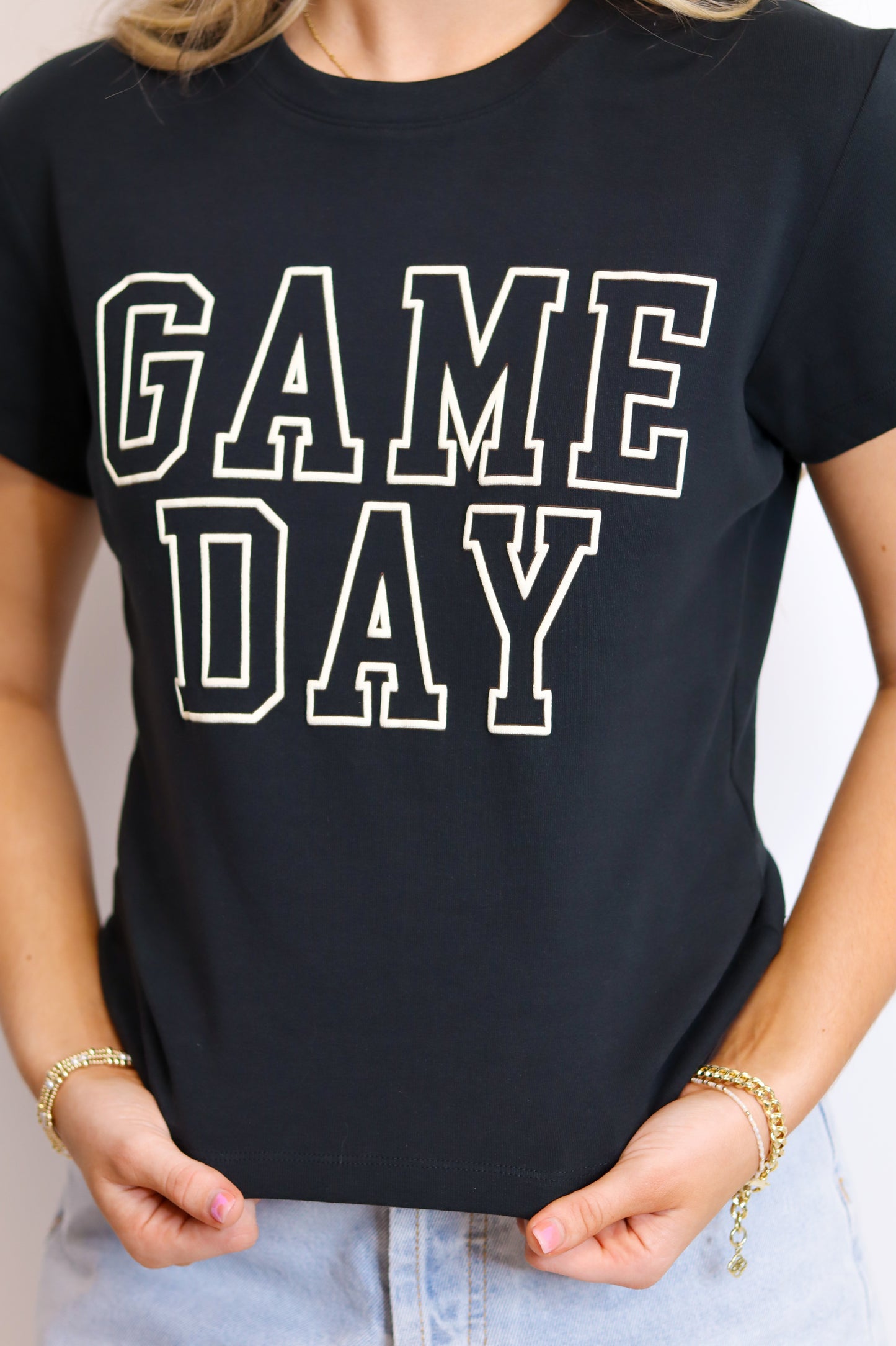 Puff Print Game Day Tee