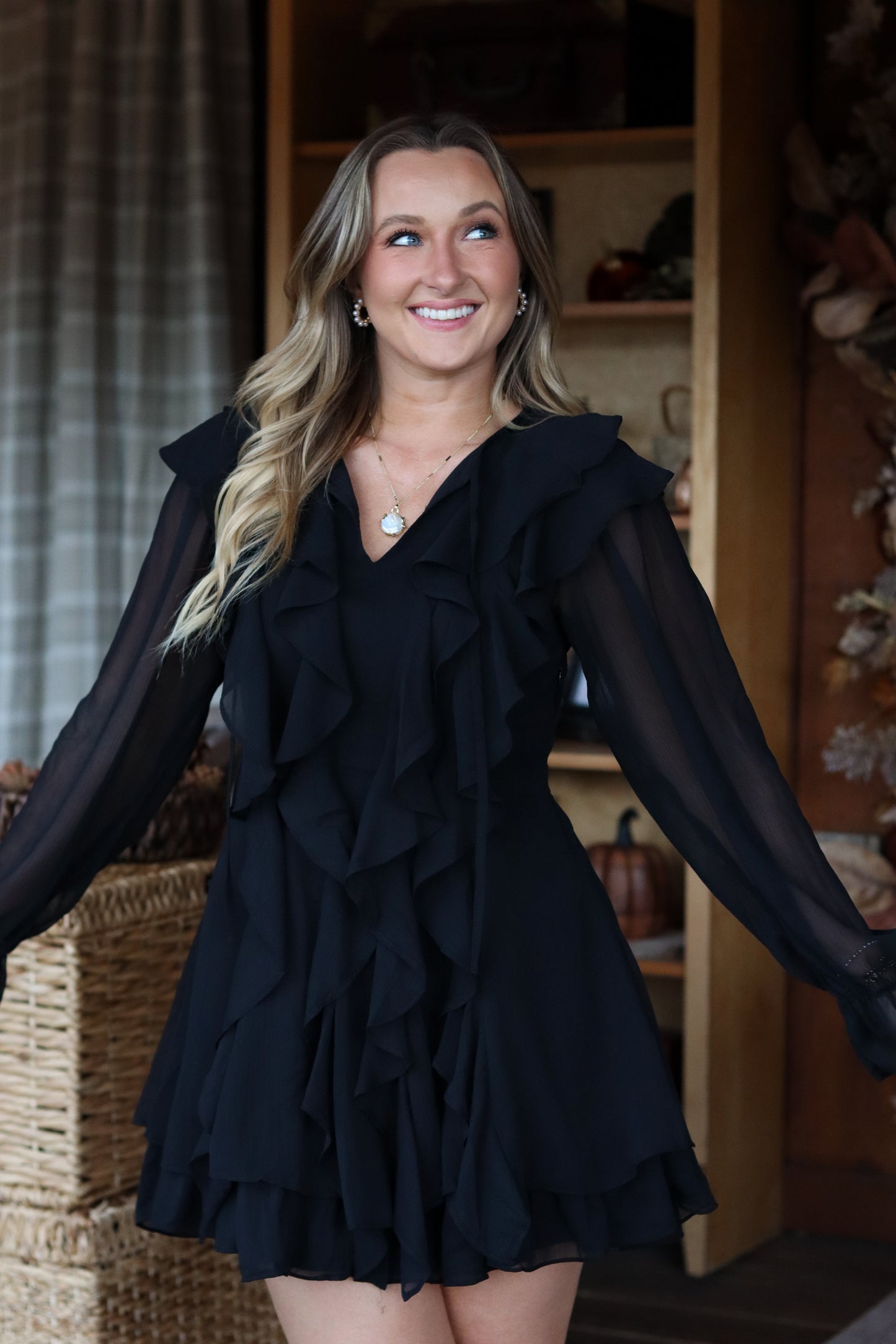 Break Free Ruffle Dress