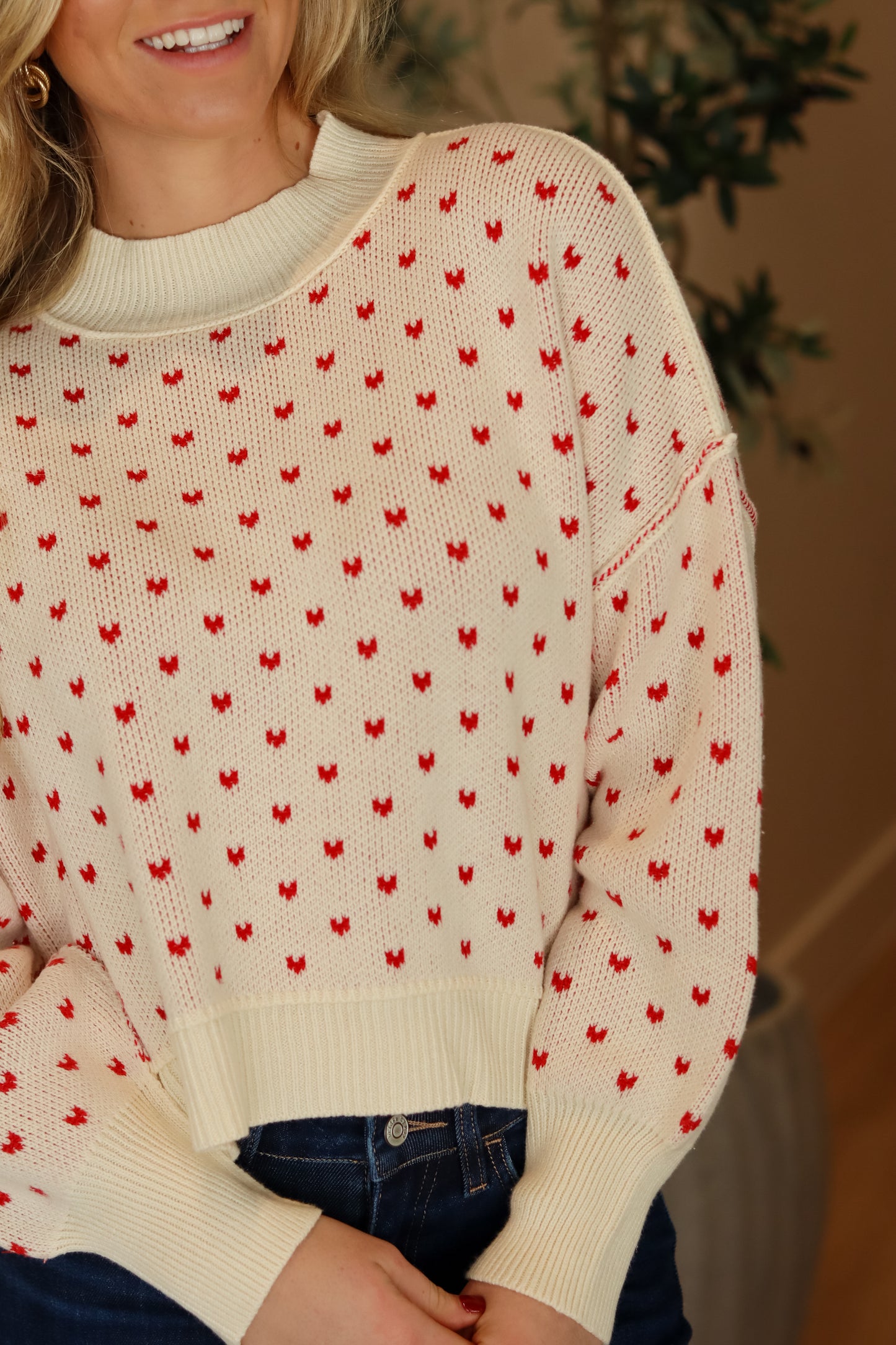 Holiday Hearts Sweater