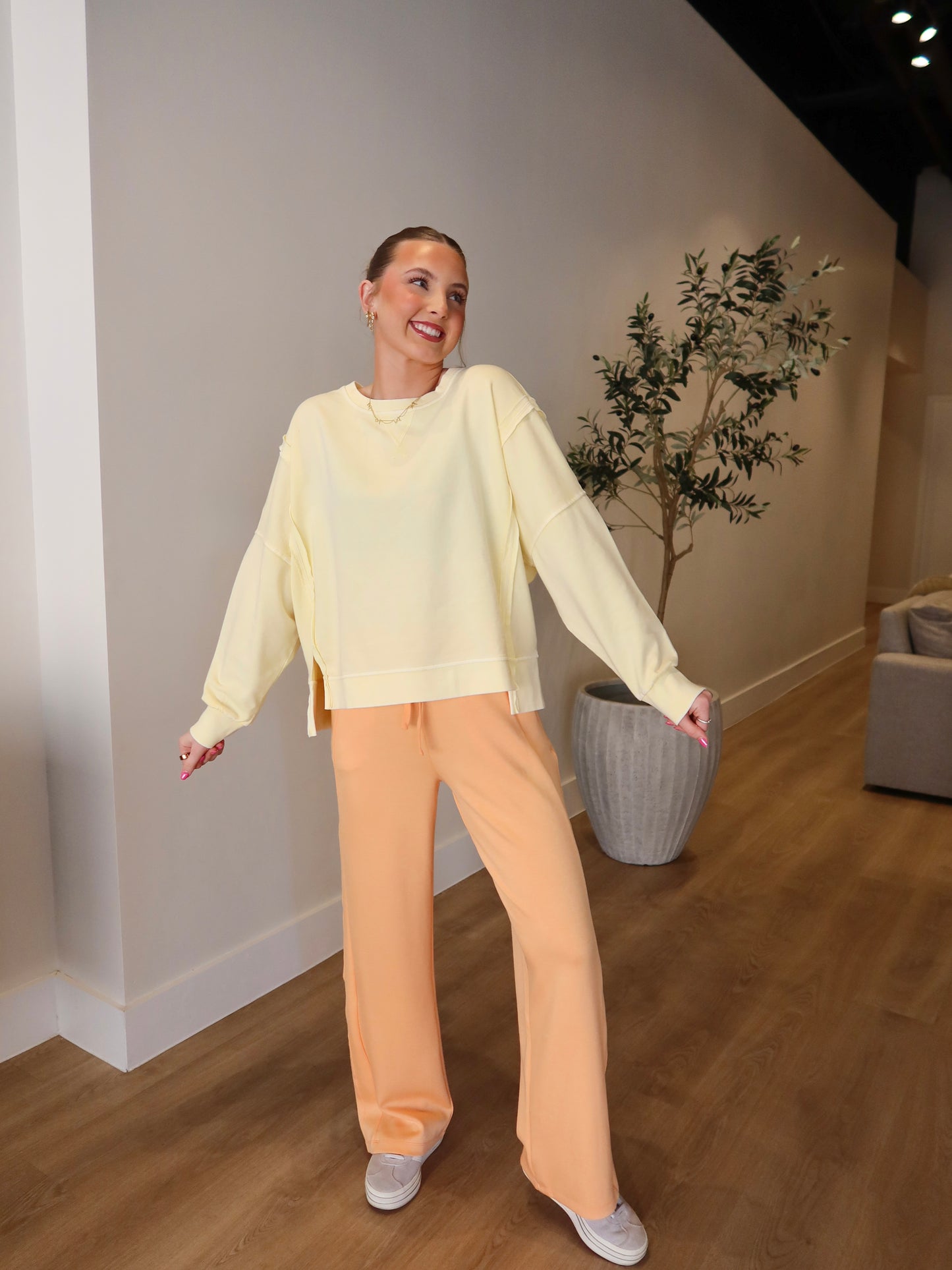 Daisy Long Sleeve - Butter Yellow