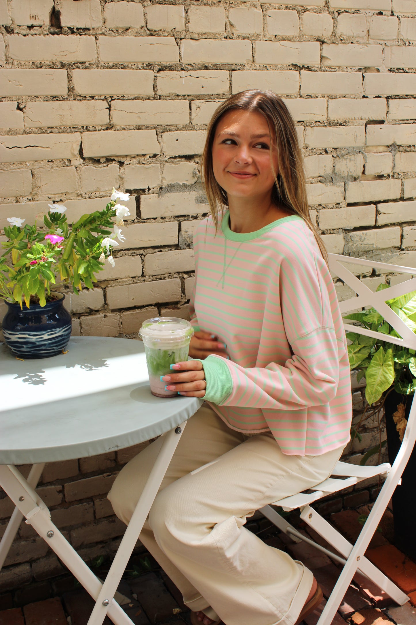 Lottie Striped Top