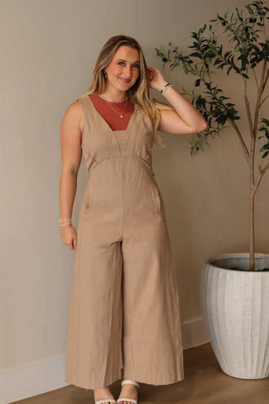 Maris Mineral Washed Jumpsuit