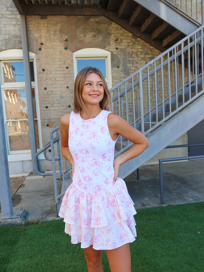 Sweetheart Athletic Mini Dress/Romper