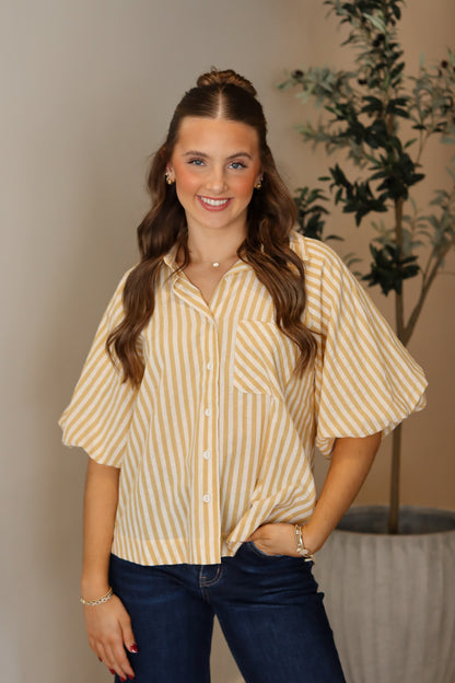 Reed Striped Top
